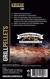 Grillschmecker Grillpellets Kirsche 15 kg - Holzpellets aus Kirschholz für Grill, Pelletofen & Smoker -