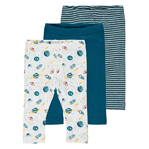 NAME IT Baby Sweatpants 3er Pack aus Bio-Baumwolle Legion Blue 62