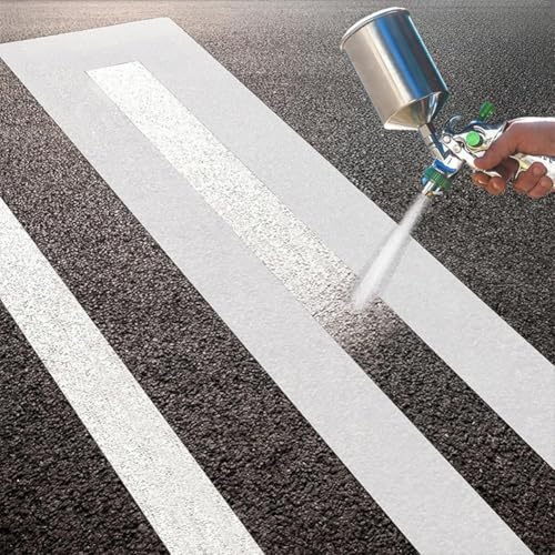 PETSTIBLE Parkplatz-Linien-Schablone, faltbare wiederverwendbare Silikon-Parkschablone für Asphalt-Beton-Pflaster