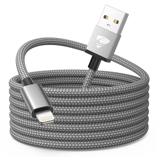 iPhone Ladekabel, Lightning Kabel 3M ladekabel iphone kabel MFi Zertifiziert iPhone Schnellladekabel Nylon Fast USB Lightning Kabel für iPhone 14 13 12 11 Pro Max Mini XS XR X 8 7 6 6s Plus 5 SE,iPad