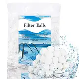 UNIDEAL Filterballs für Sandfilteranlagen, 900g Filterbälle Pool Filter Balls Sandfilter Ersetzen 32KG Filtersand für Pool Sandfilter, Schwimmbad Filteranlage, Filterpumpe, Aquarium