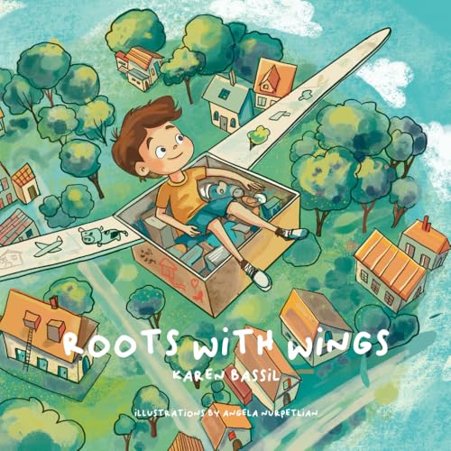 Roots with Wings: A fun children’s book about relocation for kids aged 4 to 12. Discover the keys of leaving home while staying connected with what you value the most.