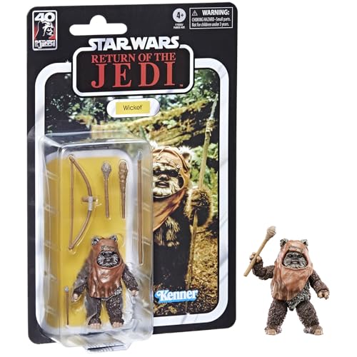 Star Wars The Black Series Wicket, 15 cm große Action-Figur zu Wars: Die Rückkehr der Jedi-Ritter