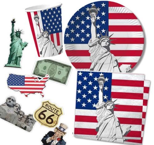 Partyset USA 60tlg. by DH-Konzept