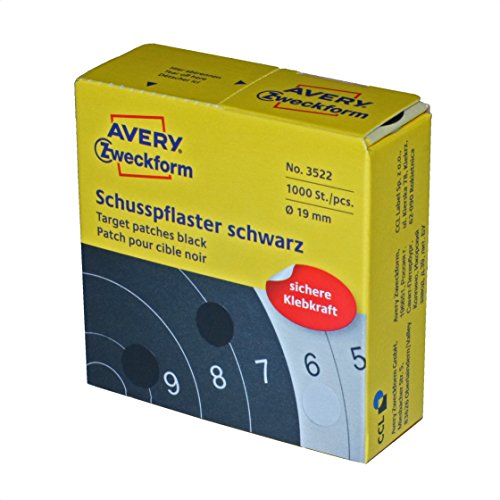 AVERY Zweckform Schusspflaster - Schwarz