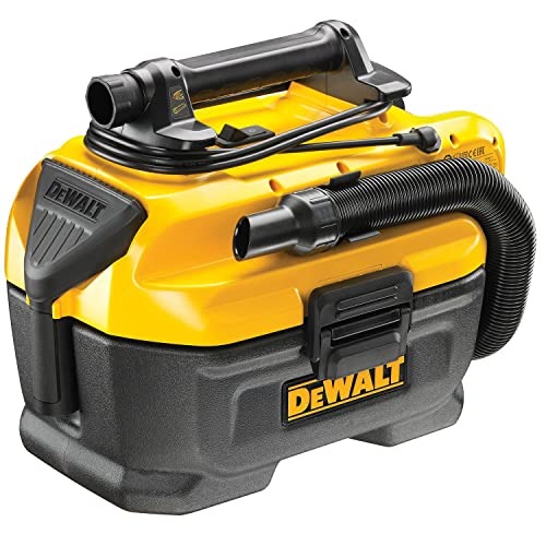 Dewalt Nass-/Trockensauger DCV584L (für 18 Volt-Akku u. Netzbetrieb, zertifizierter L-Klasse Sauger, 2m Tritt- und knickfester Schlauch, Saug- und Blasvorrichtung, Lieferung ohne Akkus u. Ladegerät)