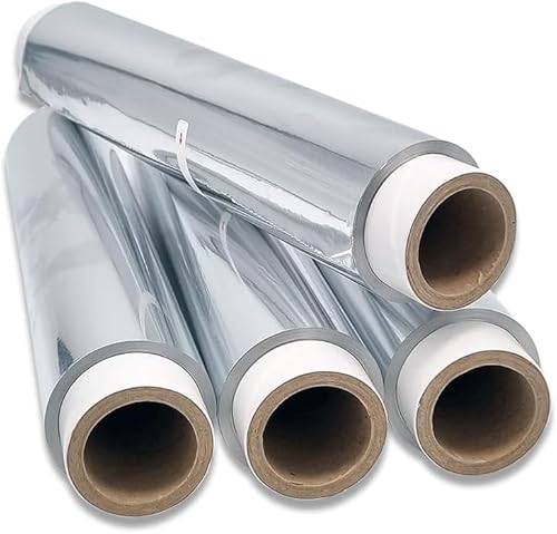 4 Rollen Alufolie - Aluminiumfolie Gastro Folie 800g - 30 cm x 12 my