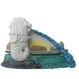 3D Singapur Souvenir Kühlschrankmagnet, Heim & Küche Dekoration Singapur Kühlschrank Magnet Aufkleber