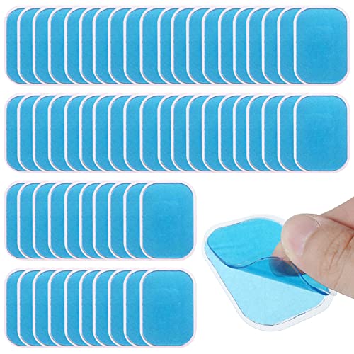 ACHANFLY 60 Stück EMS Gel Pads Bauchmuskeltrainer Gerät Muskelstimulator Gelpads Multifunktionale Hydrogel Pads Elektrisch Abs Sixpack Trainer Gel-Pads Ersatz für Bauch Arm Bein Muskelstimulation