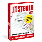 BILD Steuer 2023, Geld-zurück-Software für die Steuererklärung 2022, einfache Steuersoftware, Aktivierungscode per Mail für Windows 11, 10 und 8