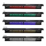 Adam Hall 19" Parts 87451 SMART C - 19"-Multicolor-Racklight mit Bewegungssensor, Schwarz