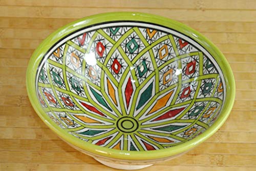 kunert-keramik Keramikschale,tunesisches Kunsthandwerk,handbemalt,20cm
