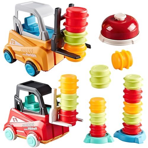 HENGBIRD Gabelstapler Spielzeug Engineer Forklift Transport Game Forklift Frenzy Gabelstapler Spiel Ingenieur Gabelstapler Transport Spiel Gabelstapler FüR Kinder Zur Der Vorstellungskraft