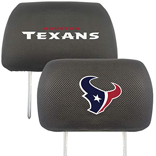 FANMATS 12500 Houston Texans Kopfstützen-Set, Bestickt, 2-teilig