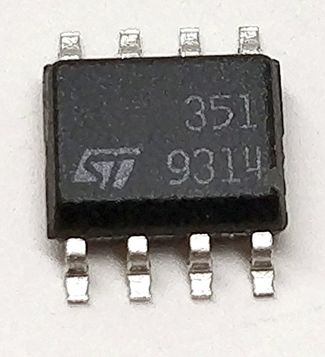 10 Stück LF351D WIDE BANDWIDTH SINGLE J-FET OPERATIONAL AMPLIFIER | Vcc +/-18V | SO-8 Gehäuse