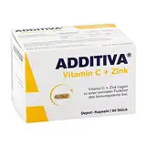 Dr.B.Scheffler Nachf. GmbH und Co. KG Additiva Vitamin C + Zink-Depot 80 Kapseln