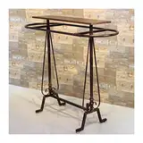 SnamicE Präsentationsständer für den Einzelhandel, Kleiderständer für Boutiquen, multifunktionaler Kleiderbügel zum Aufhängen von Anzügen, Kleidern, Schals und Sch,Bronze-150x50x140CM