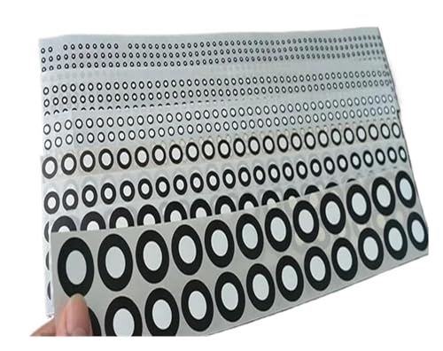 LLHTTDMBDFC 3D-Scan-Marker, 3D-Scan-Spray, 10000 Stück 3D-Scan-Fotoscanner, Markierungspunktmarkierungsmatte for Kopiergeräte for 3D-Scannen(0.8x2.5mm 10000pcs)