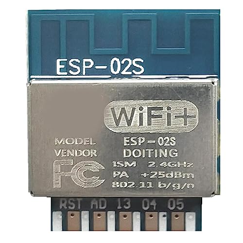 Wi-Fi-Modul ESP-02S TYWE2S - ESP8285 Drahtlose transparente Übertragung, mit - Finger-Paket ESP8266 Golden kompatibel