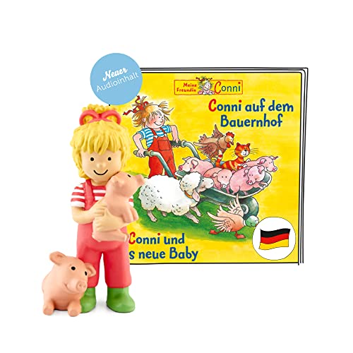 tonies Hörfiguren für Toniebox, Conni - Conni auf dem Bauernhof/Conni und das Neue Baby, Hörspiel für Kinder ab 3 Jahren, Spielzeit ca. 43 Minuten