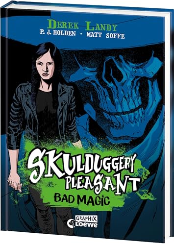 Skulduggery Pleasant (Graphic-Novel-Reihe, Band 1) - Bad Magic: Erlebe im ersten Comic-Buch mit Walküre und Skulduggery Urban-Fantasy-Horror at its best - Eine Skulduggery-Pleasant-Graphic-Novel