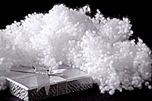ALL4ALL 1kg Faserbällchen - Faserkügelchen - Kissenfüllung - Füllmaterial - PES Öko-Tex Standard 100 - Sitzsackfüllung - Vliesstoffe - Füllmaterial - Kunstschnee - Polsterfüllung