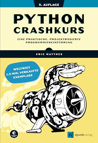 Python Crashkurs: Eine praktische, projektbasierte Programmiereinführung