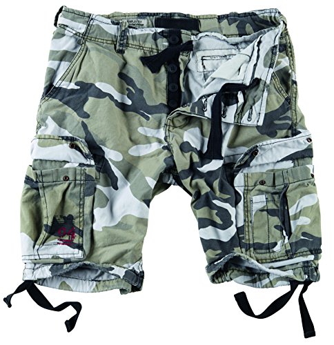 Surplus Raw Vintage Airborne Vintage Herren Cargo Shorts, urban, M