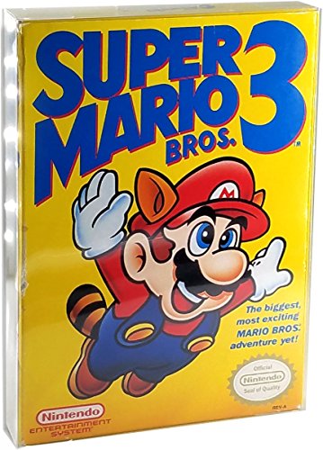 Link-e : 10 X Transparente Schutzhulle aus Kunststoff Kompatibel mit NES Spielboxen
