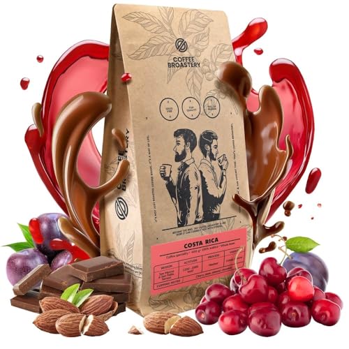 Coffee Broastery Bohnenkaffee Costa Rica San Rafael Speciality 400g 0,4kg | Spezialitätenkaffee | Costa Rica | Frisch Geröstet | Kraft Kaffeeröster