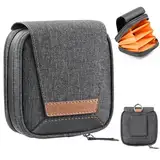 K&F Concept 4 Stück Taschen für Kamera Filter 4-in-1 Filter-Taschen 4Pcs Objektivfilter Tasche Bis zu 95 mm