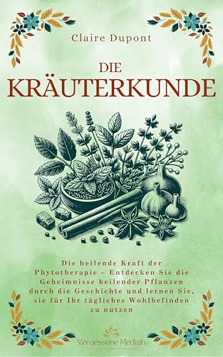 Die Kräuterkunde: Die heilende Kraft der Phytotherapie – Entdecken Sie die Geheimnisse heilender Pflanzen durch die Geschichte und lernen Sie, sie für ... Wohlbefinden zu nutzen (Vergessene Medizin)