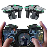 Ozkak Mobile Triggers Handy Mobile Game Controller 4 Auslöser L1R1 L2R2 Kompatibel mit PUBG COD Android iOS