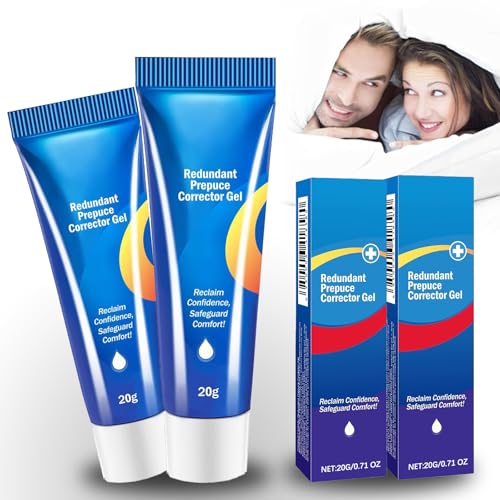 Phimose Korrektur Gel,2Pcs BruteCo Korrekturgel für Vorhautverengung,Korrekturgel für überschüssige Vorhaut,Natürliche Inhaltsstoffe Phimose Vorhautkorrektur Gel,Schnelle Und Sanfte,Wirksame Linderung