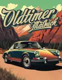 Oldtimer Malbuch: Zeitlose Automobildesigns, Eine Sammlung von 40 ikonischen klassischen Autos zur Entspannung und Stressbewältigung