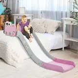 Sofa Slide Couch Slider für Kinder, leicht zu bewegen & freistehend installieren Bett Sofa Tisch Treppen Spielzeug, Rosa Niedlicher Dinosaurier