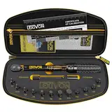 Drehmomentschlüssel Fahrrad & Motorrad, 1/4 Zoll, inklusive 15 teiliges Set Innensechskant Hex und Torx Bits, Messbereich 2-26 Nm mit Verlängerungsstange, torque wrench set Für Rennrad und mehr