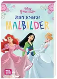 Disney Prinzessin: Unsere schönsten Malbilder: Mehr als 60 Ausmalmotive | Malblock für Kinder ab 4 Jahren (Disney Prinzessin: Komm mit ein eine zauberhafte Welt!)