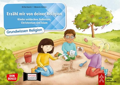 Erzähl mir von deiner Religion. Kamishibai Bildkartenset: Kinder entdecken Judentum, Christentum und Islam. Die 3 Weltreligionen im spannenden ... und Gemeinde mit unserem Erzähltheater)