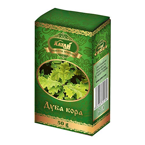 Eichenrinde Quercus Robur Bark 2er Pack (2 x 50g) Altai Badekräuter Kräuter