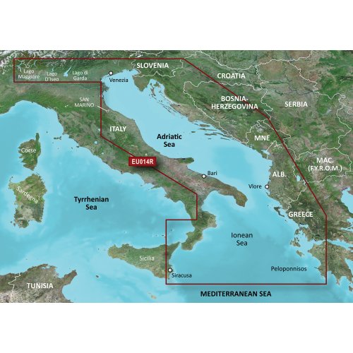 Garmin VEU014R-Italy, Adriatic Sea