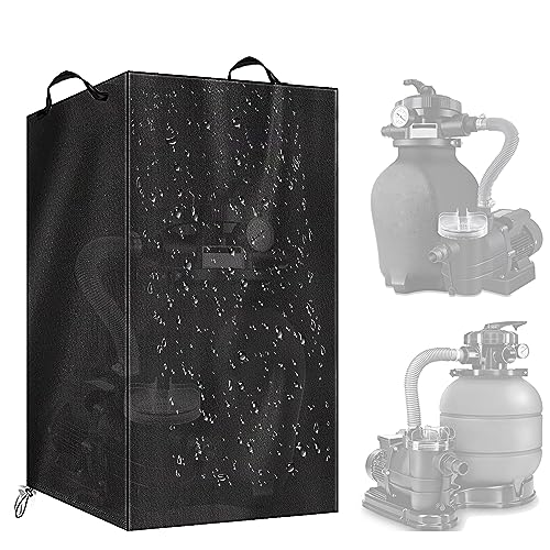 Poolpumpe Abdeckung, Abdeckung Poolpumpe, Sandfilteranlage Abdeckung, Abdeckung Sandfilteranlage, 420D Oxford Vollstndige Abdeckplane, UV-Bestndig Und 100% Wasserdicht