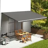Ersatz-Markisenstoff, 6 x 3,5 m, wasserdicht & UV-Schutz, robustes Gewebe für Markisen, UV-beständiges Baldachin-Material, Outdoor-Sonnenschutzlösung