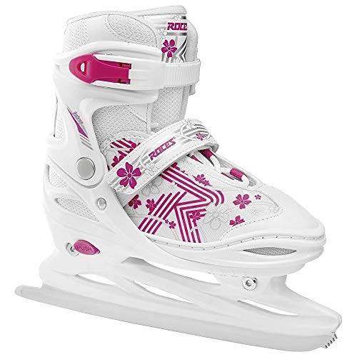 Roces Mädchen Jokey Ice 3.0 pige Schlittschuh, white-pink, 34-37 EU