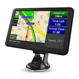 AWESAFE 7 Zoll Navigationsgerät mit Bluetooth Karte für Auto LKW GPS Navigation mit Europa Karten, Lebenslang kostenloser Kartenupdates, Blitzerwarnung Spracheführung