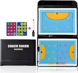 CREADY® Taktikboard Handball | Magnetische Taktiktafel Handball für Trainer | Handball Taktiktafel mit Magneten und Stiften | Taktiktafel Handball für Trainer und Schiedsrichter.