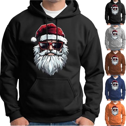 Generisch Winterpullover Herren Hoodies für männer Weihnachtspullover Herren Pullover Herren Hoodie Herren Black of Friday Angebote 2024 ab wann Herren Pullover Pullover Weihnachten Herren