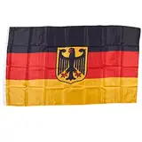 Flagge Deutschland mit Adler Polyester 90 * 150 cm