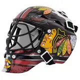 Franklin Sports Eishockey-Sammelartikel Torwart-Helm Mini, Design: Logo Einer NHL-Mannschaft, 7784F01, Chicago Blackhawks