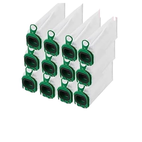 FOUZELOD Staubbeutel, Kompatibel for Vorwerk, Kompatibel for Kobold, VB100 FP 100 Filterbeutel Mit 3 Motorschutzfiltern Ersatzteile Beutel Staubsauger(15pcs)